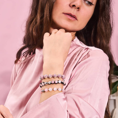 Rosa Lametta | Traumlandschaft Opal Armband